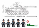 Model Bricks Tiger Tank scale 1:35 941pcs Sluban - Belta Brands