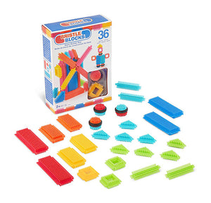 Bristle Blocks 36pc Basic Builder Box - New Dimention Oz