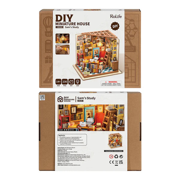 DIY Mini House Sam's Study Rolife - Games Wholesale
