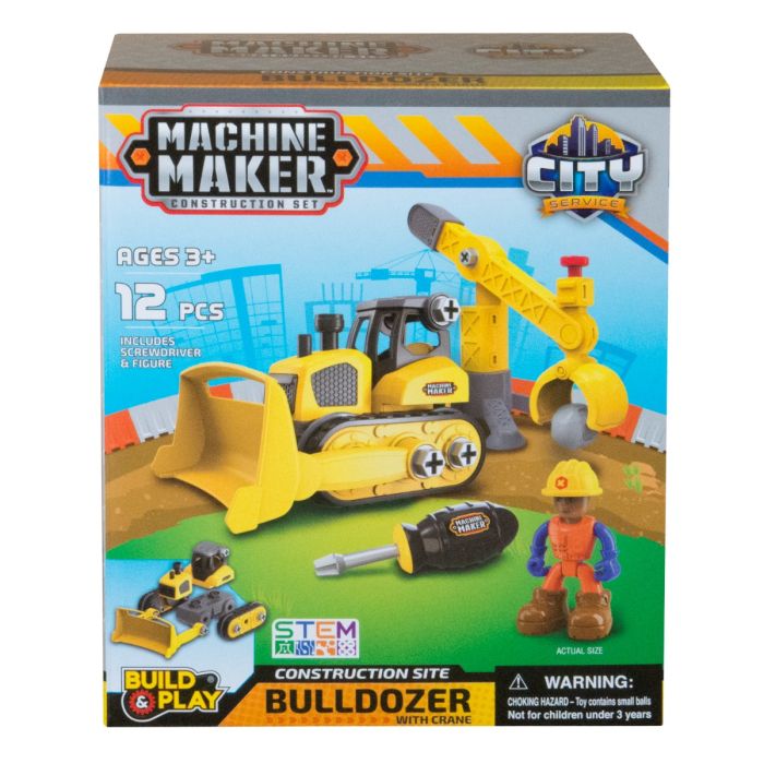Junior Builder Construction 3 asstd Machine Maker - Innovation First