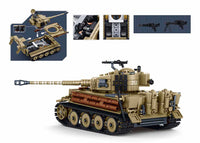 Model Bricks Tiger Tank scale 1:35 941pcs Sluban - Belta Brands