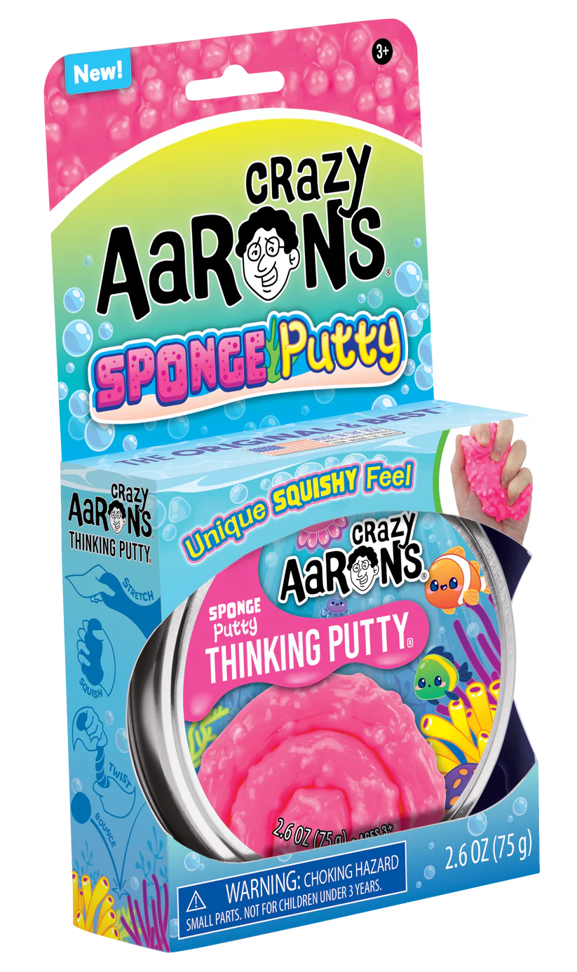 Crazy Aarons Thinking Putty Sponge Putty - Jazwares