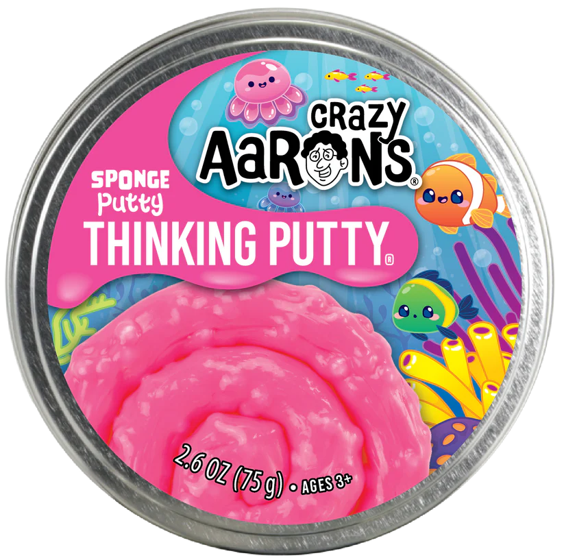 Crazy Aarons Thinking Putty Sponge Putty - Jazwares
