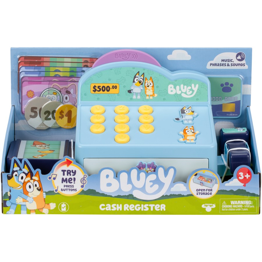 Bluey Cash Register - Moose Toys