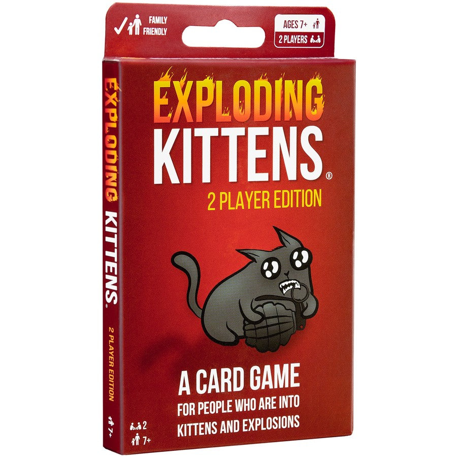 Exploding Kittens '2 Player edition' card game - Exploding Kittens