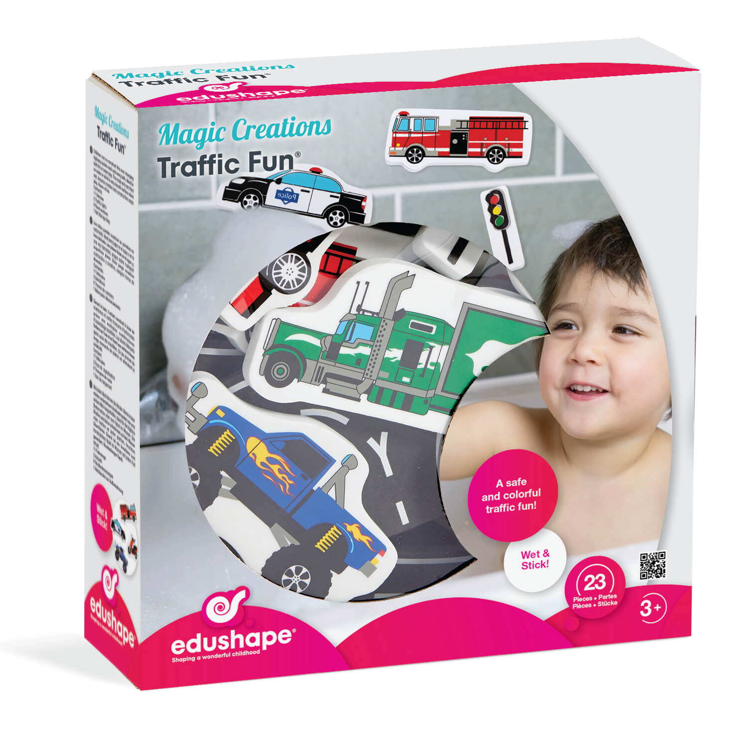 Bath Stickers Traffic Fun - edushape