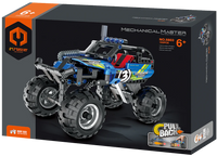 Pull Back Truck Blue 193pcs - iM.Master