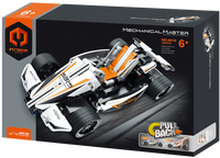 Pull Back Racing Car White 187pcs - iM.Master
