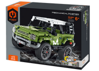 Pull Back Off Roader Green 474pcs - iM.Master