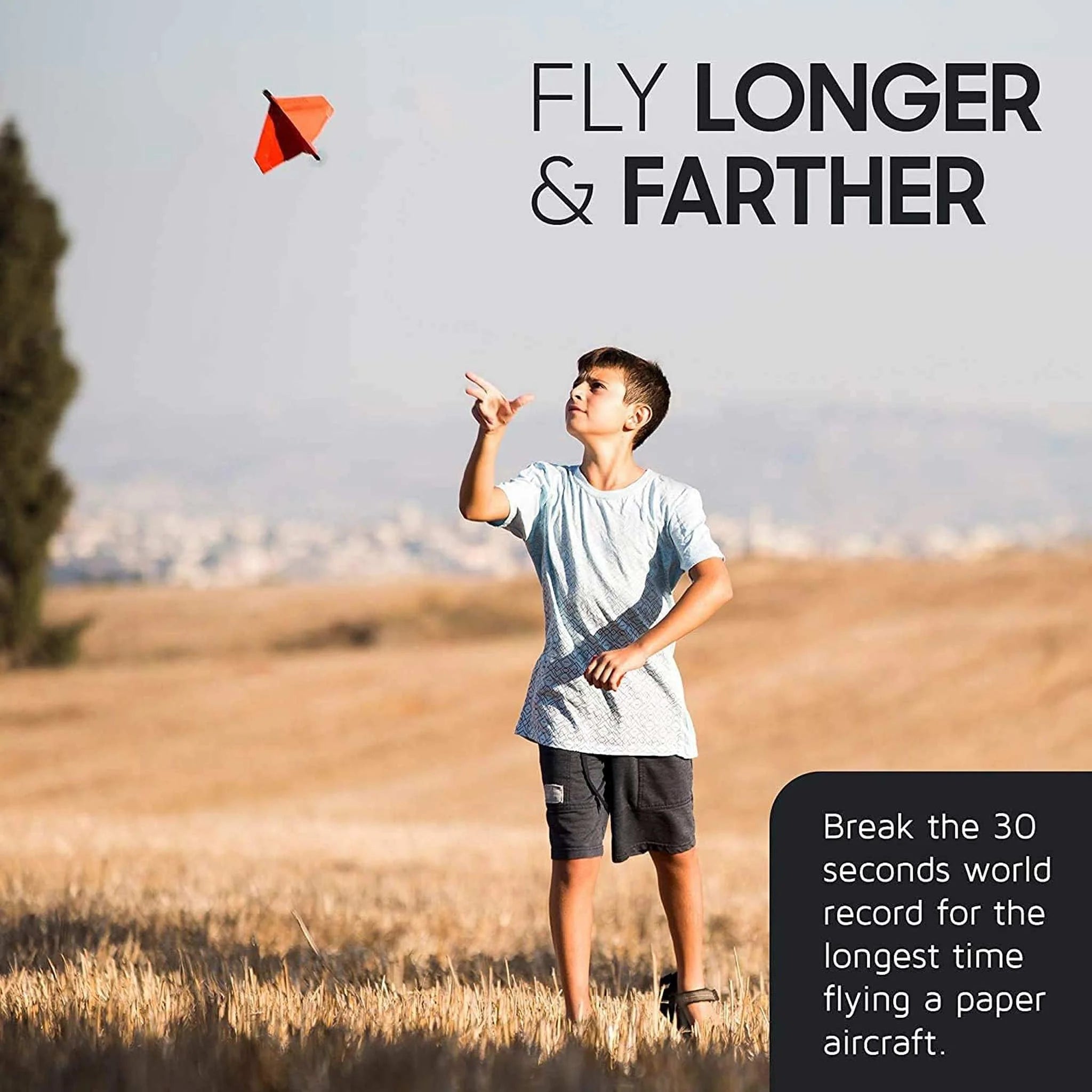 Power UP 2.0 Blue Paper Plane - Heebie Jeebies