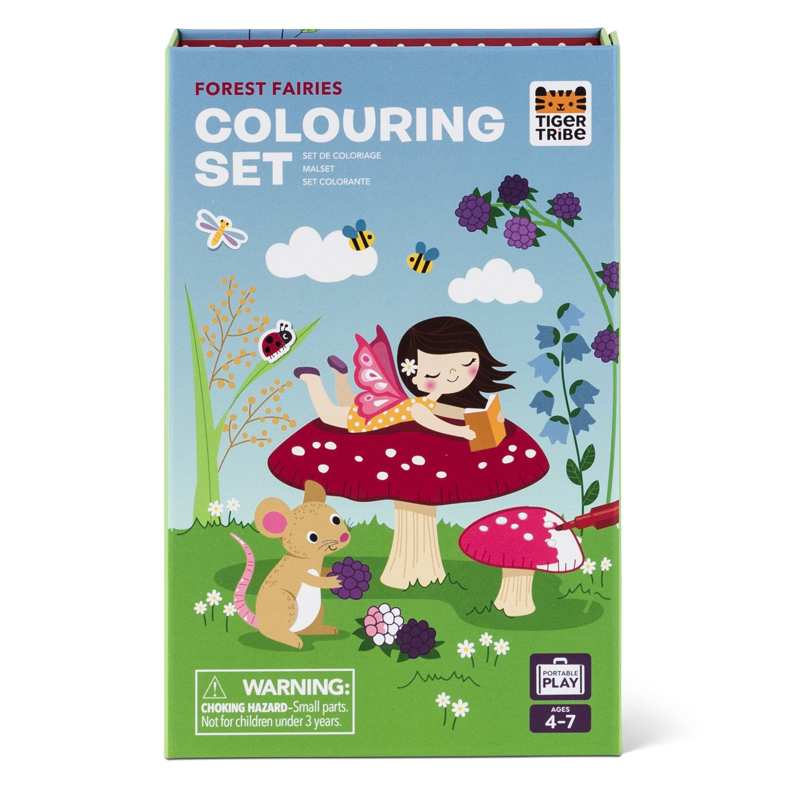 Colouring Set Forest Fairies - Tiger Tribe