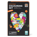 Glow Friends NEON Colouring Set
