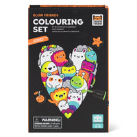 Glow Friends NEON Colouring Set