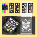 Glow Friends NEON Colouring Set