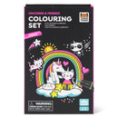 Unicorns & Friends NEON Colouring Set - Tiger Tribe