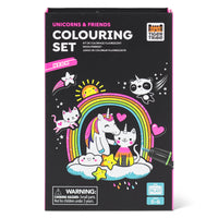 Unicorns & Friends NEON Colouring Set - Tiger Tribe