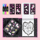Unicorns & Friends NEON Colouring Set - Tiger Tribe
