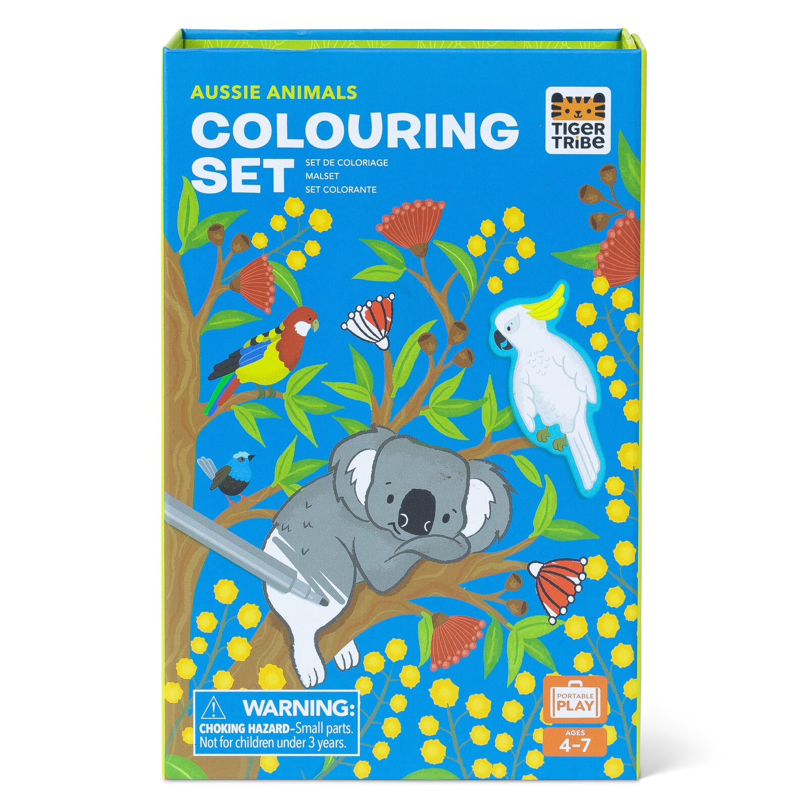 Colouring Set Aussie Animals - Tiger Tribe