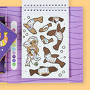 Colour By Numbers Mermaids & Friends - Tiger Tribe