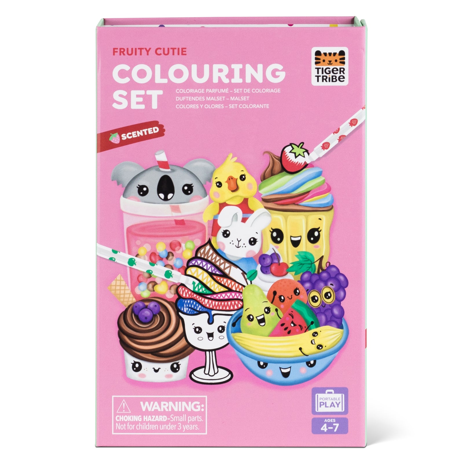 Scented Colouring Set Fruity Cutie - Tiger Tribe