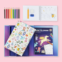 How to Draw Fairytale Fantasy - Tiger Tribe