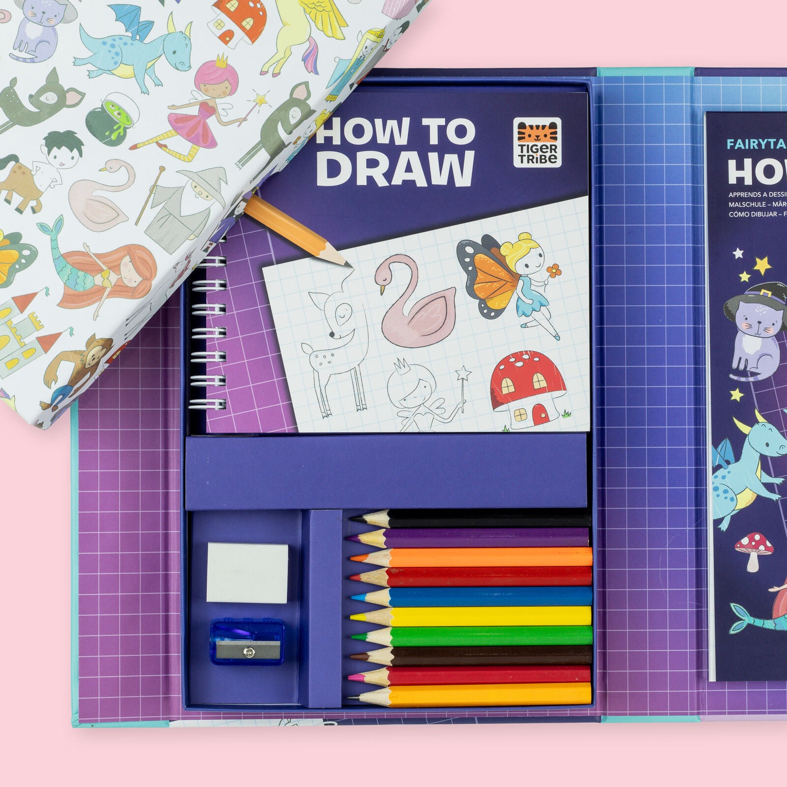 How to Draw Fairytale Fantasy - Tiger Tribe