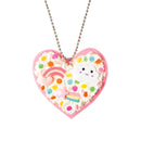 Decorama Heart Necklace - Tiger Tribe