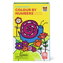 Colour By Numbers: Rainbow Garden