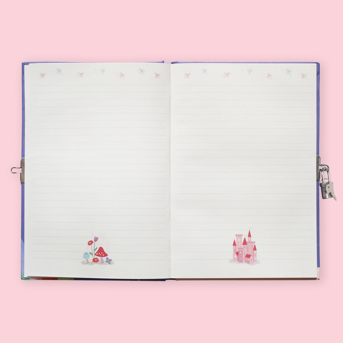 Lockable diary Unicorn Rainbows - Tiger Tribe