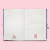 Lockable diary Unicorn Rainbows - Tiger Tribe