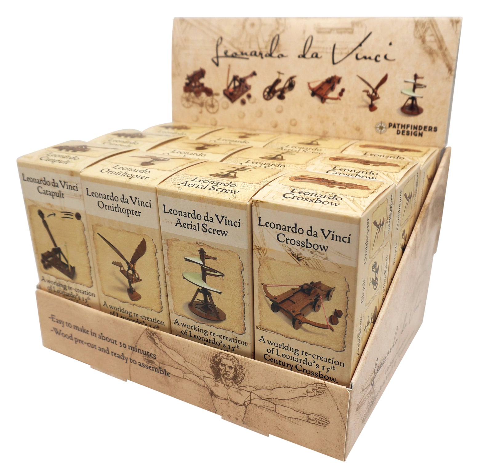 Leonardo da Vinci Catapult mini - Science & Nature