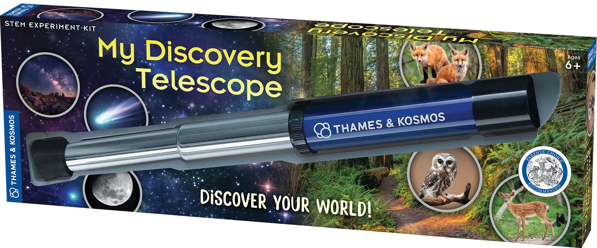 My Discovery Telescope 12X Magnification - Thamse & Kosmos