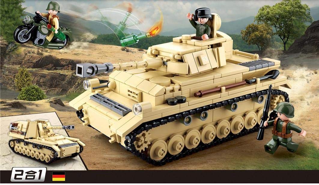 WW2 Tank Panzer IV C6 - Sluban