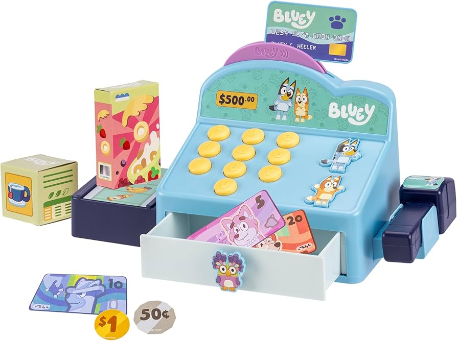 Bluey Cash Register - Moose Toys