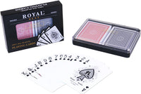 Royal 2 Deck set of Playing Cards - Jack in the Box