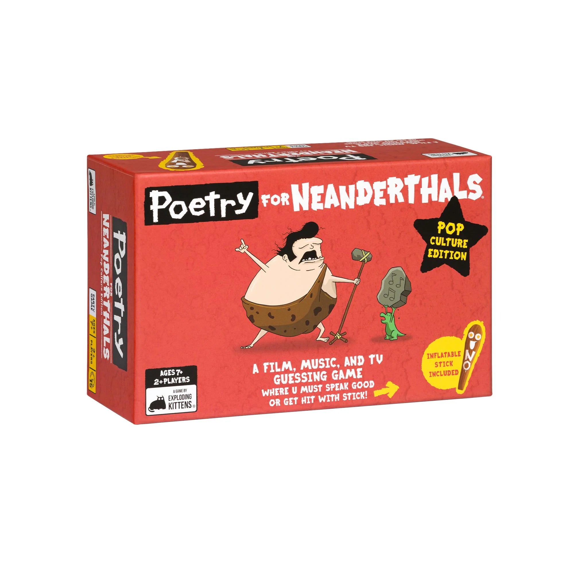 Poetry for Neanderthals card game Pop Culture edition