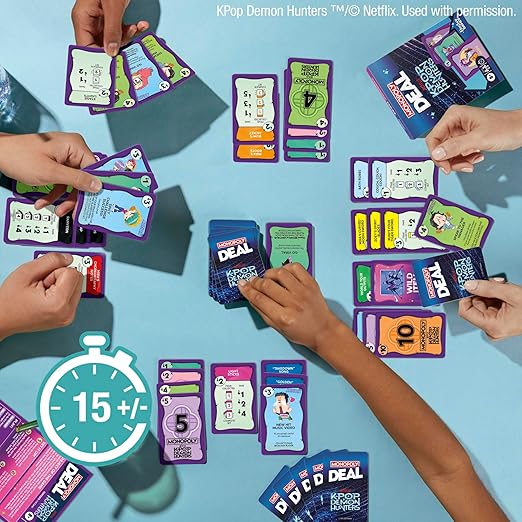Monopoly Deal KPOP Demon Hunters - All Brands
