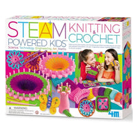 Knitting & Crochet STEAM Powered Kids - 4M