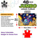 Jumbo Floor Puzzle 48pc Space Explorer - Belta Brands