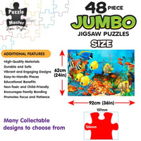 Jumbo Floor Puzzle 48pcs Underwater Shipwreck - Belta Brands