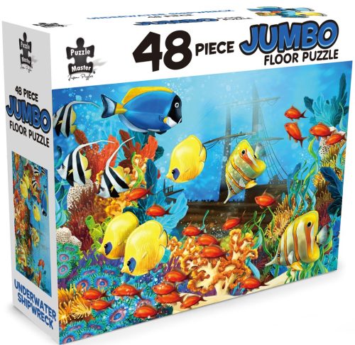 Jumbo Floor Puzzle 48pcs Underwater Shipwreck - Belta Brands