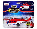Helicopter Air Ambulance Pull Back action - Belta Brands