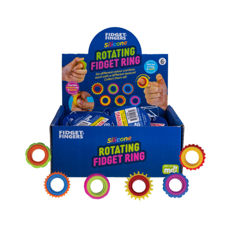 Silicone Rotating Fidget Ring Fidget Fingers - MDI Aus