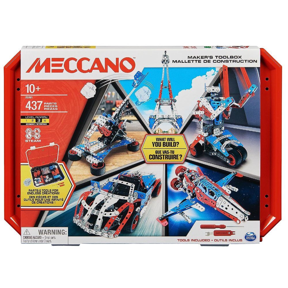 Meccano Masters Makers Toolbox - All Brands