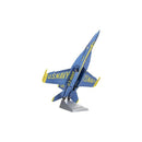 Blue Angels F/A-18 Super Hornet 3D Steel Model Kit - Metal earth