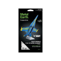 Blue Angels F/A-18 Super Hornet 3D Steel Model Kit - Metal earth