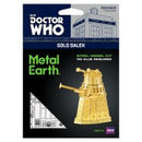 Metal Earth Doctor WHO Gold Dalek