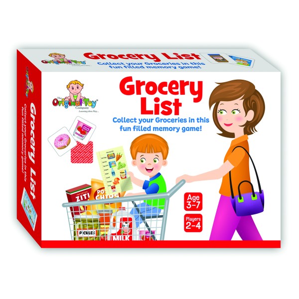 Grocery List Game - The Original Toy Company