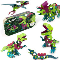 Clixo Dino Adventures 36pcs - Divisable by Zero