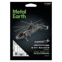 Sikorsky S-97 Raider 3D Steel Model Kit - Metal earth